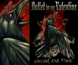 Bullet For My Valentine SCREAM by Munk One