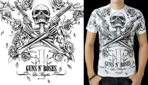 Guns and Roses CROSSED by Munk One