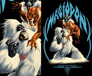 Mastadon Mountain Fight by Munk One