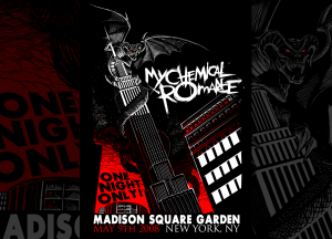 My Chemical Romance Black Parade MADISON SQUARE GARDEN Tee