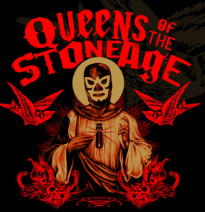 Queens of the Stone Age Sacred Mask Tee by Munk One
