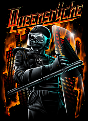 Queensryche RIOT GEAR BY MUNK ONE