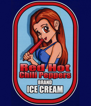 Red Hot CHILLI PEPPERS Ice Cream by Munk One