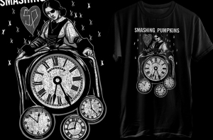 Smashin Pumpkins CLOCKS by Munk One