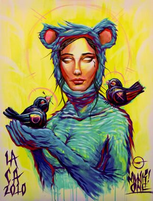 2010 UNTITLED BBS8 Live Art by Munk One