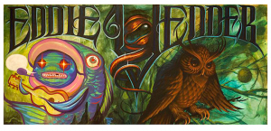 2011 Eddie Vedder Long Beach Live Art by Jeff Soto Maxx242 and Munk One