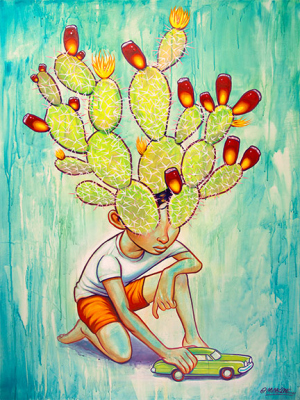 2015 Cactus Boy by Munk One