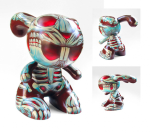 Custom Painted Blink Bunny by Munk One