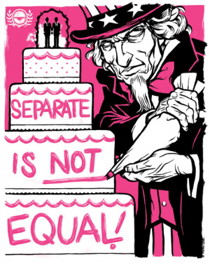 SEPARATE IS NOT EQUAL by Munk One