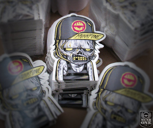 MEATHEAD STICKERS by Munk One