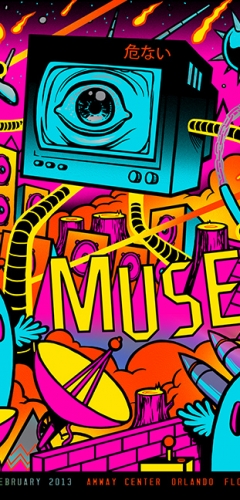 MUSE 2013 ORLANDO FEB25 FOIL by Munk One
