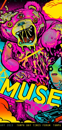MUSE 2013 TAMPA BAY FEB23 FOIL by Munk One