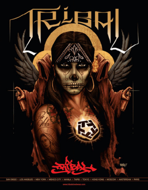 Tribal Ad in Juxtapoz Magazine