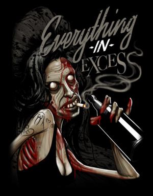 UP EXCESS_TEE by Munk One