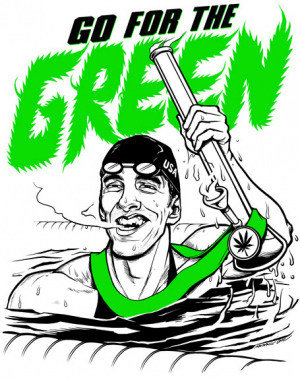 UP GO FOR THE GREEN by Munk One